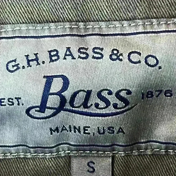 Bass Utility Jacket Women's Size Small Green Beading Detail Adjustable Features - Picture 3 of 13